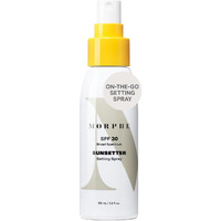 Morphe Sunsetter Spectrum Setting Spray - Broad Spectrum Spf 30 Makeup Setting Spray - Oil-Free Face Mist With No White Cast - Protects Against Sun & Blue Light (3.4 Fl Oz)