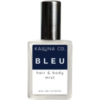 Kailuna Co. Bleu For Men Natural Hair & Body Mist Spray, Pure Essential And Fragrance Oils, Alcohol-Free, Handmade In California, 0.5Fl Oz
