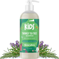 Cleansing Kids Shampoo For Dry Scalp - Dry Flaky Scalp Care Shampoo For Kids And Hair Build Up Remover With Tea Tree Oil And Rosemary Essential Oils For Hair Care - Kids Scalp Cleanser For Build Up