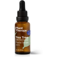 Plant Therapy Tea Tree With Niacinamide Facial Serum 1 Oz With Tea Tree Essential Oil, Witch Hazel, And Willow Bark, Excellent For Problem Skin While Creating Healthy, Clear Skin