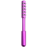 Deropty Beauty Massage Roller, Facial Massage Tool, 30 Germanium Stone Uplifting Face ,Uplifting Face Massager Roller (Purple)
