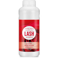 Twilash By Dly 600Ml Lash Shampoo Bulk, Eyelash Cleanser For Extensions, Safe Makeup Remover, Non-Irritating Or Burning Formula Eyelid Foaming Cleanser Best For Professional Salon And Home Use (Rose)
