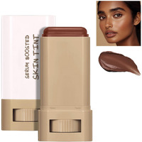 Beauty Balm Serum Boosted Skin Tint, Solid Tinted Serum Boosted Skin Tint Balm, Facial Color Correct, Radiant & Dewy Finish, Face Tinted Foundation, Contour Stick For Face Makeup (#01)