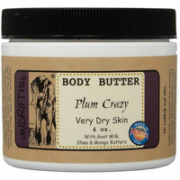 Windrift Hill 4Oz Body Butter Moisturizing Lotion For Very Dry Skin (Plum Crazy)