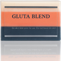 Relumins Premium 3-In-1 Glutablend Beauty Soap Bar - For Smoother, Clearer, Healthier-Looking Skin - Now With Rosehips - Gentle Face & Body Cleanser 120G
