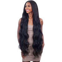 Organique Mastermix Body Wave 30"" Synthetic Bundle Weave (2 Dark Brown, Pack Of 3)