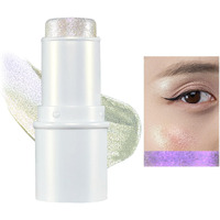 Jur Mornier Multichrome Eyeshadow Stick,8 Colors Contour Highlighter Stick Makeup Collection,3 In 1 Eye Blush Ande Lip Highlighter Makeup For Face And Body #02