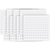 Pearl Stickers For Hair Decoration, Self-Adhesive Gems, 3-6Mm White Jewels, Face Body Nail Art Craft (1320)