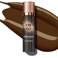 Luminess Airbrush Body Coverage - Tattoo Cover Up Makeup - Full Coverage Foundation For Face & Body - Water-Resistant, Long-Wear, Natural Radiant Finish, Deep Rich