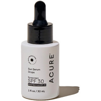 Acure Sun Serum Drops Spf 30 - Lightweight Daily Sunscreen Serum With Skin-Loving Ingredients, Broad-Spectrum Protection, 1 Fl Oz