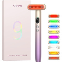 Red-Light-Therapy-For-Face,9 In 1 Led Light Therapy Eye Equipment For Skin Care, Red Light Therapy Face Massager Eye Beauty Skincare Rejuvenation Tool Microcurrent Facial Device Gift For Women At Home