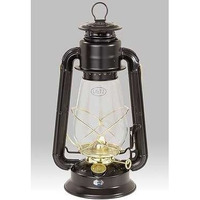 Dietz #20 Junior Oil Burning Lantern (Black With Gold)