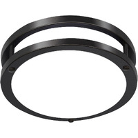 Hlite 24W 10Inch Led Flush Mount Ceiling Light Fixture,1600Lm Super Bright Light Fixture Ceiling Mount,Oil Rubbed Bronze Led Ceiling Light Flush Mount For Bedroom,Kitchen,Bathroom,Hallway(1Pack)