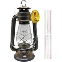 Light Of Mine - Dietz #20 Junior Unfinished Oil Lantern With 100% Cotton 5/8"" Replacement Wick Strips (Unfinished)
