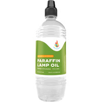 The Dreidel Company Citronella Liquid Paraffin Lamp Oil - Smokeless, Ultra Clean Burning Fuel For Indoor And Outdoor Use (1 Liter Bottle)