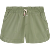 Roxy Girls' Soleil Elastic Waist Shorts, Drawstring Closure, Soft & Comfortable Fit, Oil Green, 7