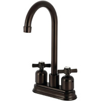Kingston Brass Kb8495Zx Millennium Bar Faucet, 6.25 X 4.75 X 11.56, Oil Rubbed Bronze