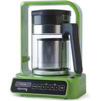 Levo C - Large Batch Herbal Oil Infusion Machine - Botanical Extractor - Herb Decarboxylator & Oil Infuser - Edible Infusion Maker - For Infused Gummies, Tinctures, Brownies & More - Olive Green