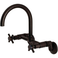 Kingston Brass Ks414Orb Concord Kitchen Faucet, 7-1/16"" In Spout Reach, Oil Rubbed Bronze
