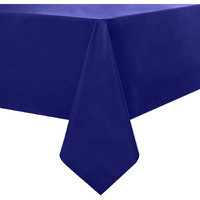 Romanstile 100% Waterproof Pvc Tablecloth, Rectangle Oil Spill Proof Stain Resistant Vinyl Table Cloth, Wipe Clean Plastic Table Covers For Kitchen/Dining/Parties - 60 X 102 Inch, Royal Blue