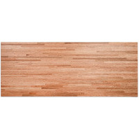 Consdan Butcher Block Counter Top, Usa Grown Oak Solid Hardwood Countertop, Wood Slabs For Kitchen, Reversible, Both Side Polished, Prefinished With Food-Safe Oil, 1.5"" Thickness, 36"" L X 25"" W