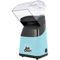 West Bend Air Crazy Popcorn Machine For Healthy Snacking With No Oil, 4-Quart, Blue