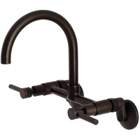 Kingston Brass Ks814Orb Concord Kitchen Faucet, 7-1/16"" In Spout Reach, Oil Rubbed Bronze