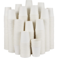 Yes!Fresh [500Count] 3Oz Disposable Paper Cups,Hot/Cold Beverage Drinking Cup,Small Paper Cups For Bathroom And Mouthwash (3 Oz, 500 Count, White)