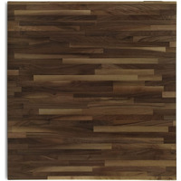 Consdan Butcher Block Counter Top, Walnut Solid Hardwood Countertop, Wood Slabs For Kitchen, Reversible, Both Side Polished, Prefinished With Food-Safe Oil, 1.5"" Thickness, 18""X25""