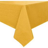 Romanstile Halloween 100% Waterproof Pvc Tablecloth, Rectangle Oil Spill Proof Stain Resistant Vinyl Table Cloth, Wipe Clean Plastic Table Covers For Kitchen/Dining/Parties - 54 X 120 Inch, Yellow