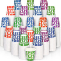Goaste 800 Pack 2 Oz Disposable Bathroom Cups, Colorful Small Mouthwash Cup, Mini Paper Cups, Multicolor Espresso Cup, Snack Cups, Rinse Cups For Bathroom, Party, Picnic, Bbq, Travel, Home And Event