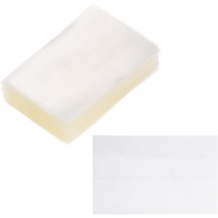 Patikil 48X75Mm Pvc Perforated Shrink Bands, 400Pcs Heat Shrink Seal Wrap Fit For 15Ml Essential Oil Bottles Jars Cans Tins Fit For 2-2.2Inch Cap Diameter, Clear