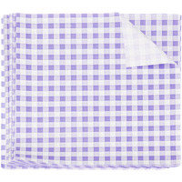 Harfington 100Pcs Square Checkered Wax Paper Sheets 8.66"" X 8.66"" Oil-Absorbing Dry Food Wrapping Paper For Sandwich Baking Paper Liners Picnic Basket Bread Hamburger Wrap Kitchen, Purple