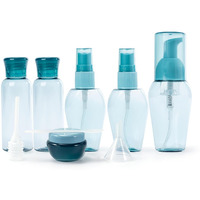 Valentines Day Gifts For Her Travel Bottles Tsa Approved Travel Size Spray Bottles Small Travel Containers Leakproof For Shampoo Lotion With Funnel Pipette Spatula Labels (Blue)