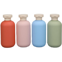 Asevat 6.7Oz Plastic Refillable Travel Shampoo Bottles, Empty Travel Shampoo And Conditioner Bottles Reusable, Leak Proof Travel Size Shampoo Bottle, Hand Soap Dispenser For Vacation, Gym, Lotion