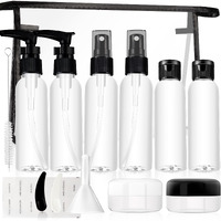Giloner Travel Bottles For Toiletries, Tsa Approved 13Pcs Leak Proof Travel Bottles Set, High Transparency Plastic Travel Containers With Toiletries Bag For Cosmetics Shampoo Lotion Cream