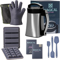 Magical Butter Mb2E Magicalbutter Machine Bundle - For Homemade Stick Butter, Oil & More - Kit With Silicone Mitt, Purify Filter, Gummy Trays, Spatulas, Butter Tray & Magical Cookbooks
