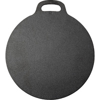 Victoria 15-Inch Cast Iron Tawa Dosa Pan, Pizza Pan With A Loop Handle, Crepe Tawa Preseasoned With Flaxseed Oil, Made In Colombia