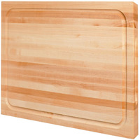 Consdan Wood Cutting Board For Kitchen, Usa Grown Hardwood, 16 X 12, Hard Maple With Invisible Inner Handle, Prefinished With Food-Grade Oil, Suitable For Kitchen Edge Grain, 1-1/2"" Thick