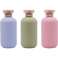 Anrui Body Wash Squeeze Bottles With Flip Cap, Refillable Shampoo And Conditioner, Plastic Travel Bottle Containers For Toiletries Shampoo, Lotion (3 Pcs, 200 Ml)