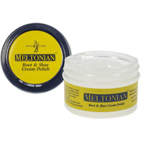 Meltonian Cream Shoe Polish - Boot Polish, Leather Shoe Polish Oil Based With Beeswax - Restores & Protects, 60+ Colors, Delicate Cream
