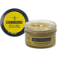 Meltonian Cream Shoe Polish - Boot Polish, Leather Shoe Polish Oil Based With Beeswax - Restores & Protects, 60+ Colors, Light Beige