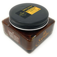 Saphir Medaille Dor Oiled Leather Cream With Neatsfoot Oil For Nourishing And Water Repellence - Medium Brown