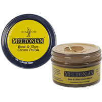 Meltonian Cream Shoe Polish - Boot Polish, Leather Shoe Polish Oil Based With Beeswax - Restores & Protects, 60+ Colors, Beige