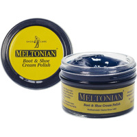 Meltonian Cream Shoe Polish - Boot Polish, Leather Shoe Polish Oil Based With Beeswax - Restores & Protects, 60+ Colors, Imperial Blue