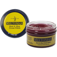 Meltonian Cream Shoe Polish - Boot Polish, Leather Shoe Polish Oil Based With Beeswax - Restores & Protects, 60+ Colors, Victorian Red