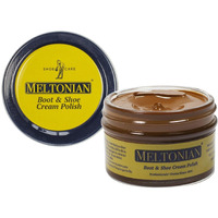 Meltonian Cream Shoe Polish - Boot Polish, Leather Shoe Polish Oil Based With Beeswax - Restores & Protects, 60+ Colors, Saddle