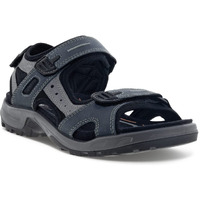 Ecco Men's Yucatan Sport Sandal, Marine Oil Nubuck, 16-16.5