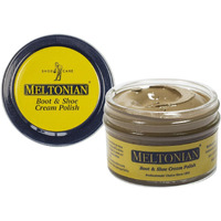 Meltonian Cream Shoe Polish - Boot Polish, Leather Shoe Polish Oil Based With Beeswax - Restores & Protects, 60+ Colors, Beige Taupe
