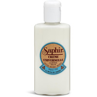 Saphir Beaut   Du Cuir Crme Universelle - All-Purpose Leather Balm For Repair & Shine With Jojoba Oil & Beeswax - Non-Pigmented Leather Cream - 150Ml